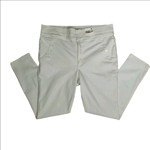 Express Super High Rise Ankle Sailor Pants 18L - Picture 2 of 10